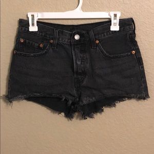 Levi’s Denim Black Shorts
